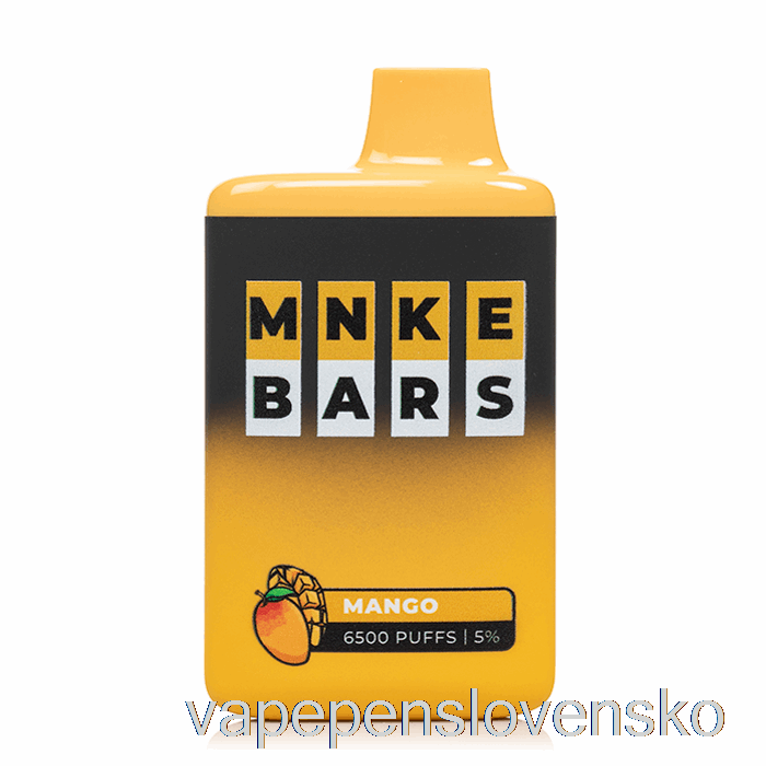 Mnke Bary 6500 Jednorazove Mango Vape Slovensko